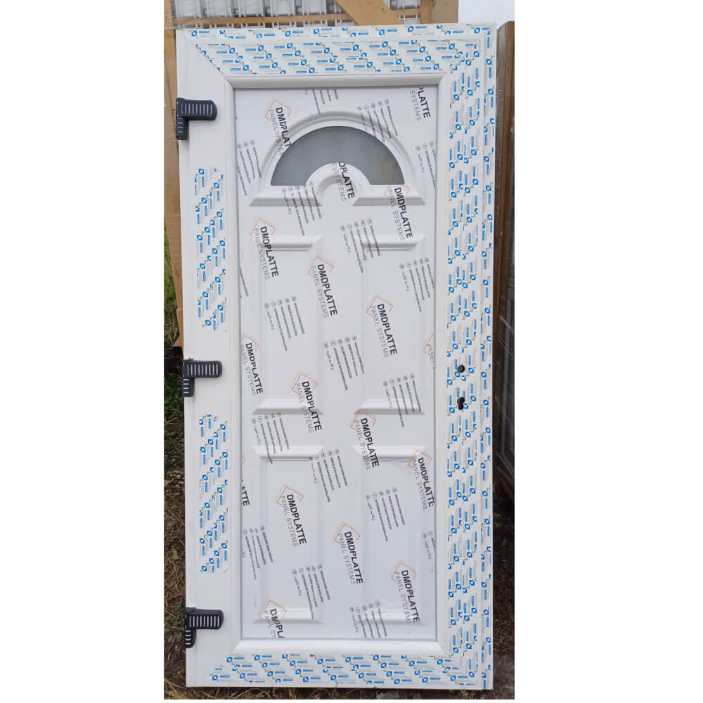 Műanyag Bejárati Ajtó | Decco Thermoline 1 Fehér | Tartós és Esztétikus Decco műanyag bejárati ajtó minőség és hosszú élettartam